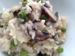 Delicious Mushroom Pea&nbsp;Risotto