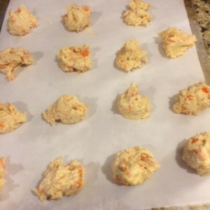 carrots ready to bake