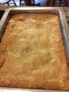 Weird name for a cake, but easy and delicious!